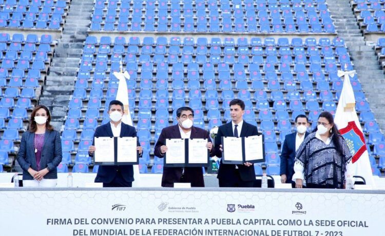 Puebla Capital, sede oficial FIF7 Word Cup 2023 y FIF7 Club Championship 2023