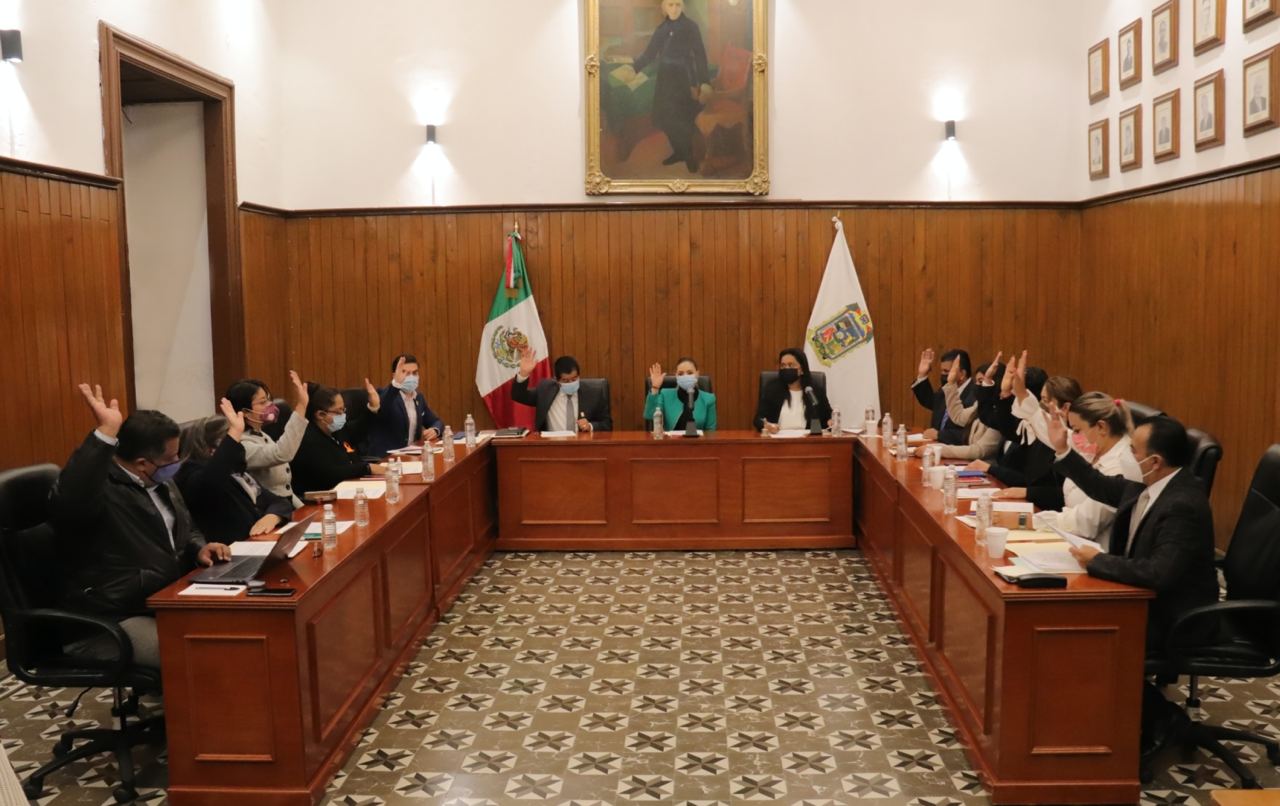Cabildo de San Pedro Cholula aprueba ley de Ingresos 2022
