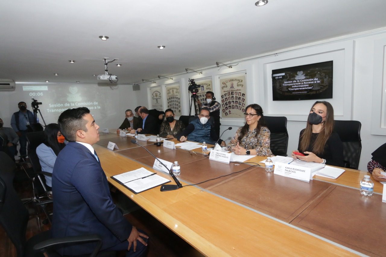 Desahoga Comisión de la LXI Legislatura comparecencias de quienes buscan ocupar cargos de comisionados del ITAIPUE