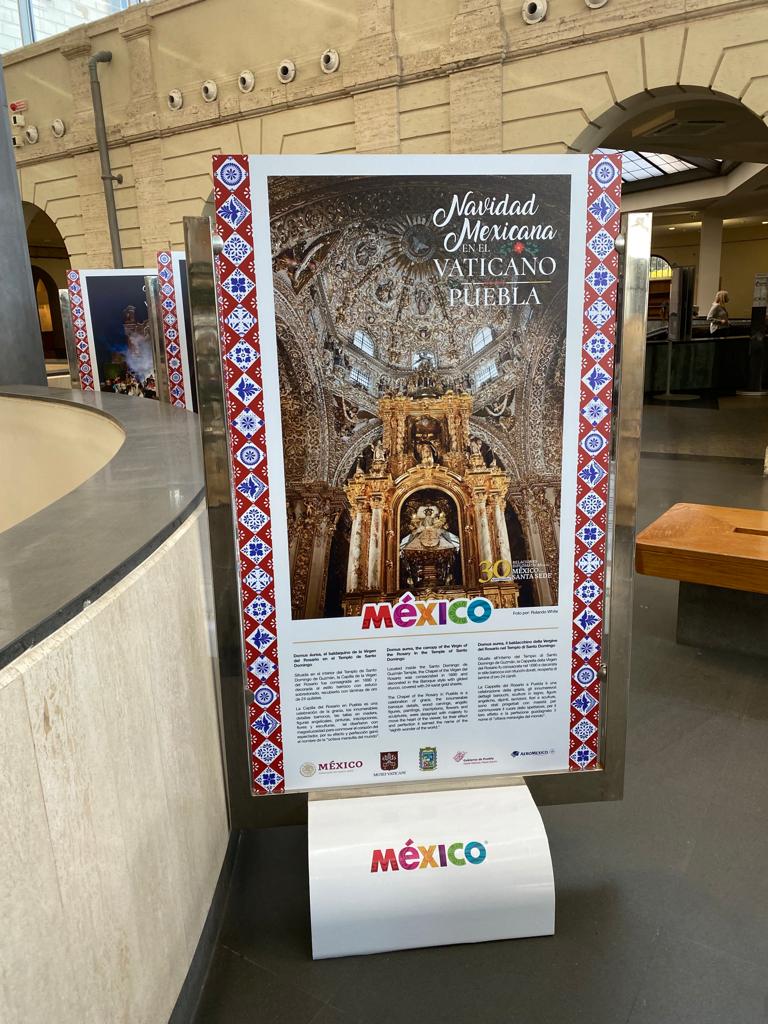 Con exposición fotográfica, turistas que visitan el vaticano podrán conocer el esplendor de Puebla