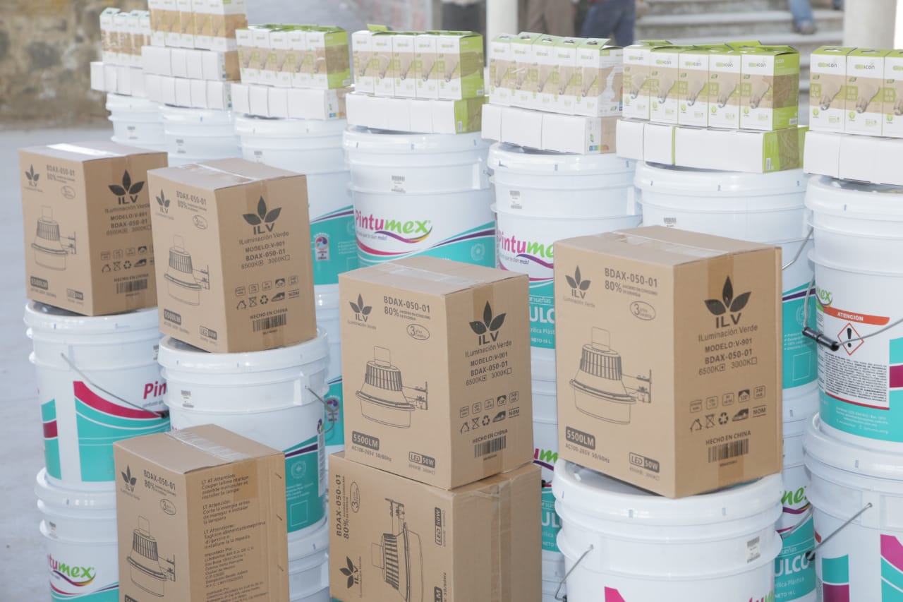 Otorga Bienestar acciones de vivienda en Tilapa, Tepeojuma y Santa Isabel Cholula