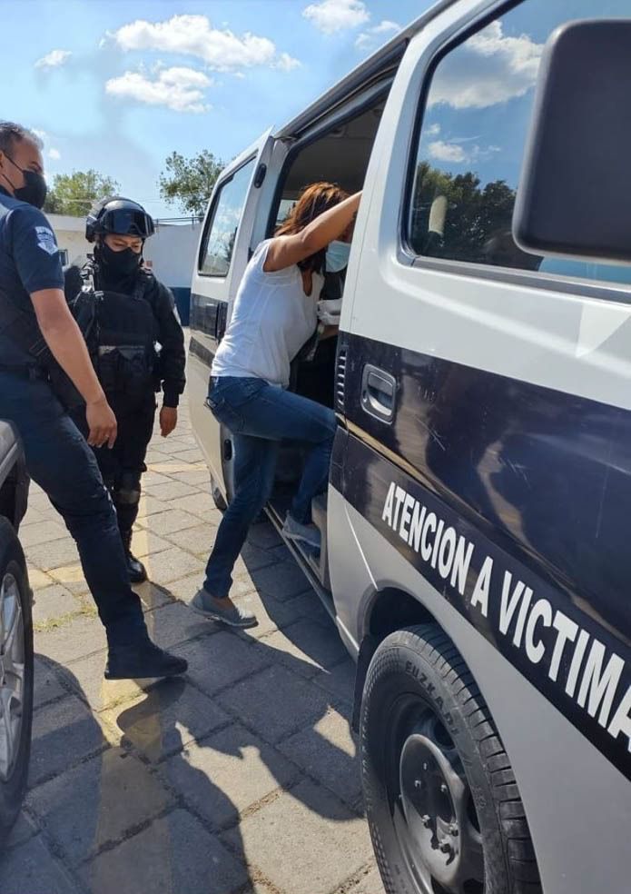 Resguardo SSC de Puebla a madre e hijo, que se encontraban en situación de extravío