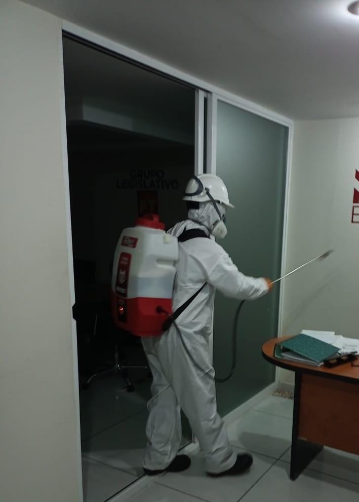 Mantiene Congreso del Estado protocolos sanitarios para prevenir COVID-19