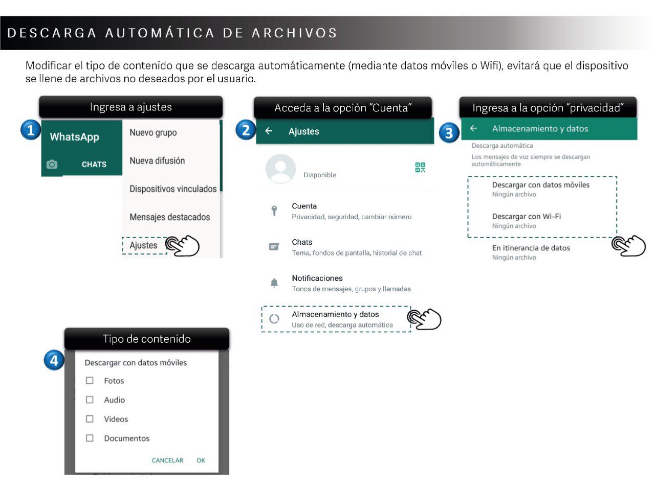 Llama Policía Estatal Cibernética a usuarios de WhatsApp activar medidas de seguridad