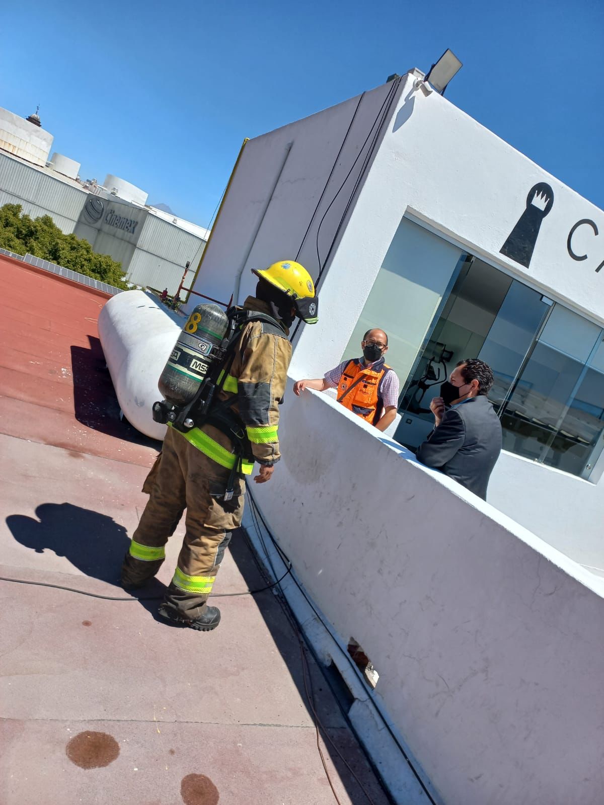 Descarta Protección Civil Municipal fuga de gas en Plaza San Francisco
