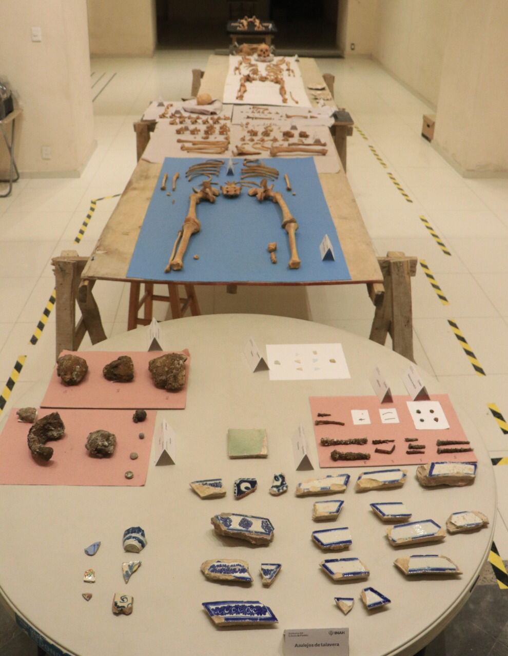 Encuentran Infraestructura e INAH vestigios históricos en ex templo de San Francisco Javier10