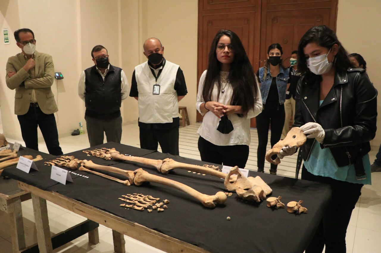 Encuentran Infraestructura e INAH vestigios históricos en ex templo de San Francisco Javier10