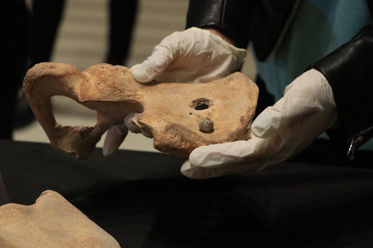 Encuentran Infraestructura e INAH vestigios históricos en ex templo de San Francisco Javier10