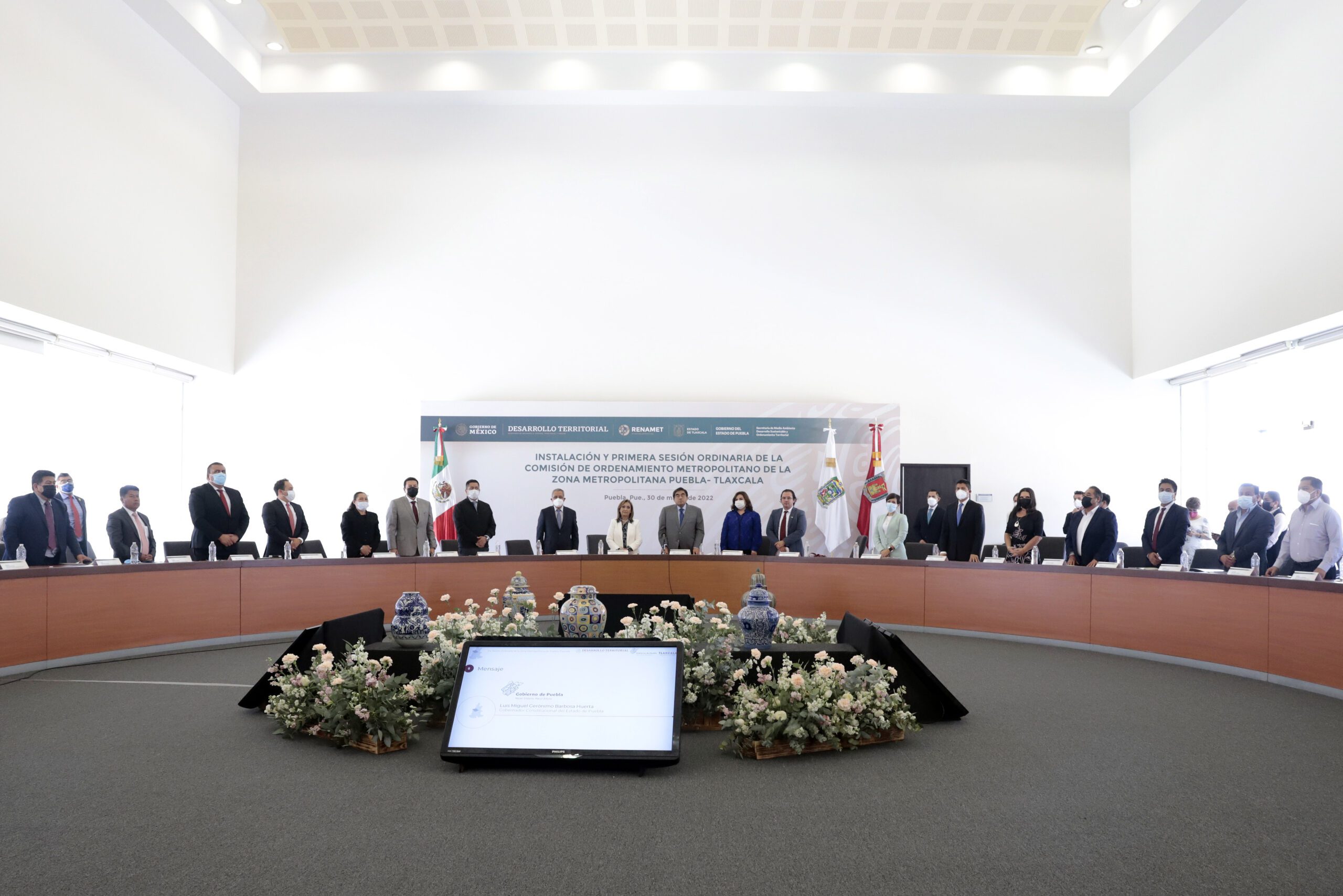 Instalan Puebla y Tlaxcala comisión de ordenamiento de la zona metropolitana