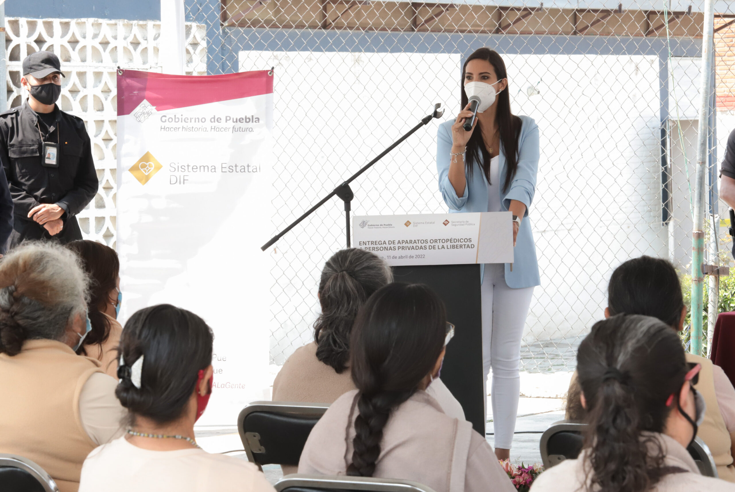 Con aparatos ortopédicos, SEDIF beneficia a personas privadas de la libertad