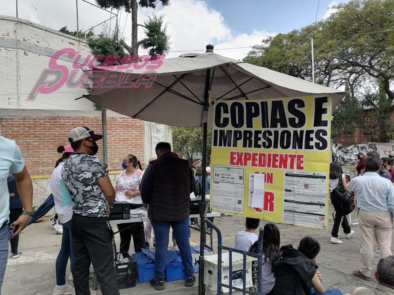 Alta participación de los chavos para vacunarse contra el COVID