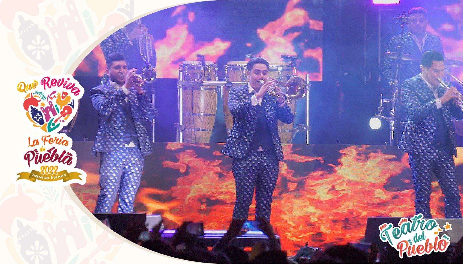 FOTOS: Festejan 5 de mayo con presentación de El Recodo