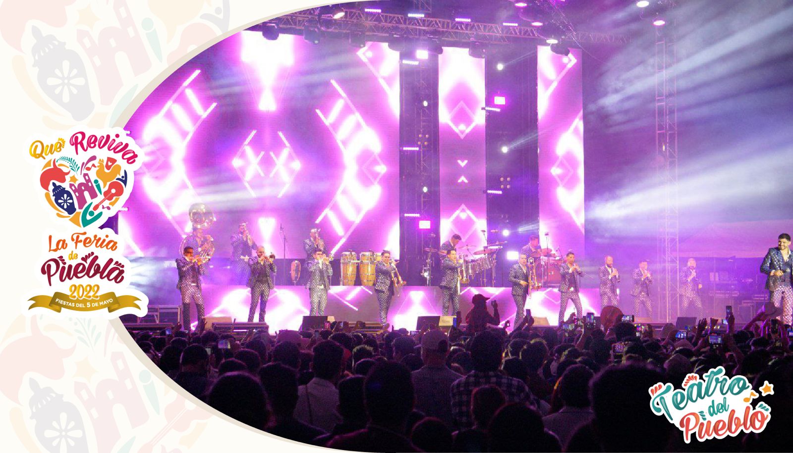 FOTOS: Festejan 5 de mayo con presentación de El Recodo