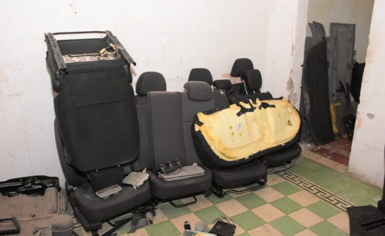 Policía municipal de Puebla da duro golpe al robo de vehículo y autopartes