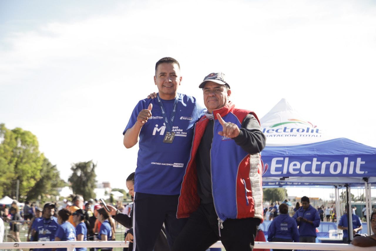 Con éxito se realizó el medio maratón del día del papá en San Andrés Cholula