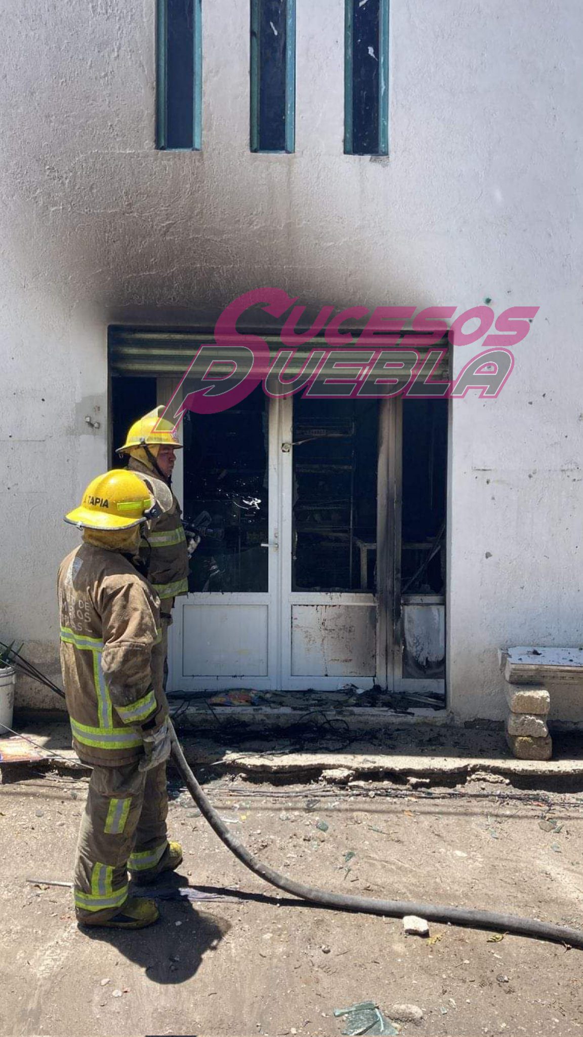 FOTOS: Explosión de tanque estacionario deja 8 heridos en Tepatlaxco, Texmelucan