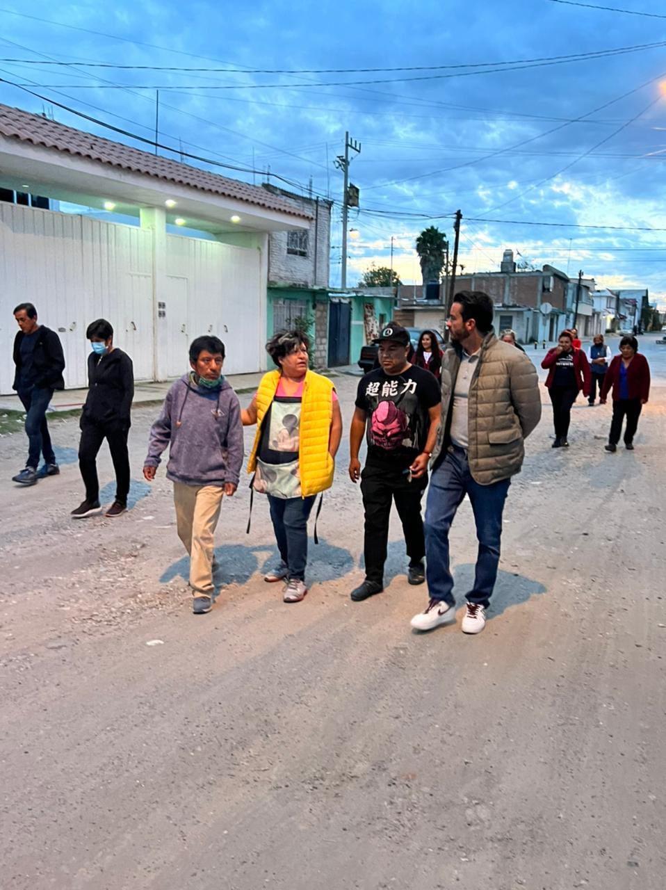 Toño López realiza recorridos nocturnos para la seguridad