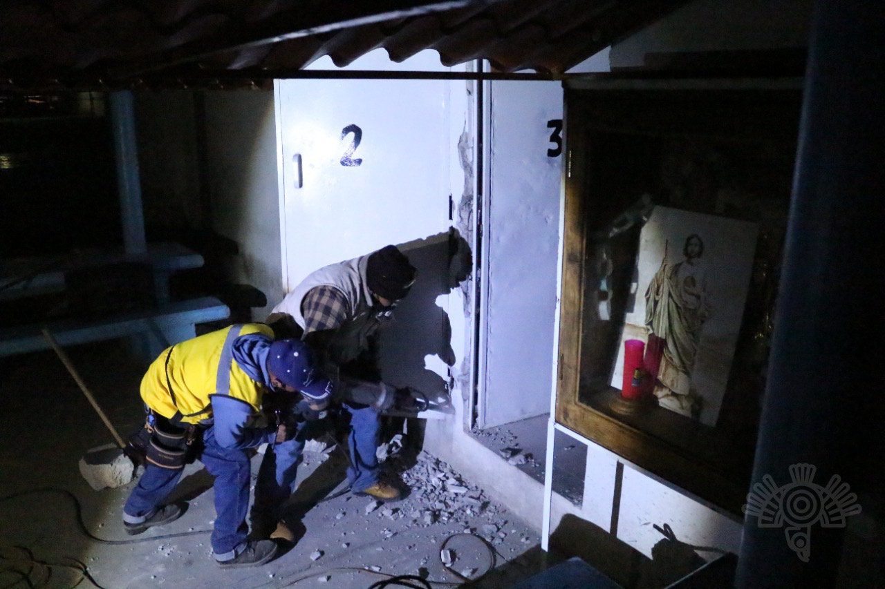 Así era “El Pueblito”, espacio demolido al interior del Cereso de San Miguel
