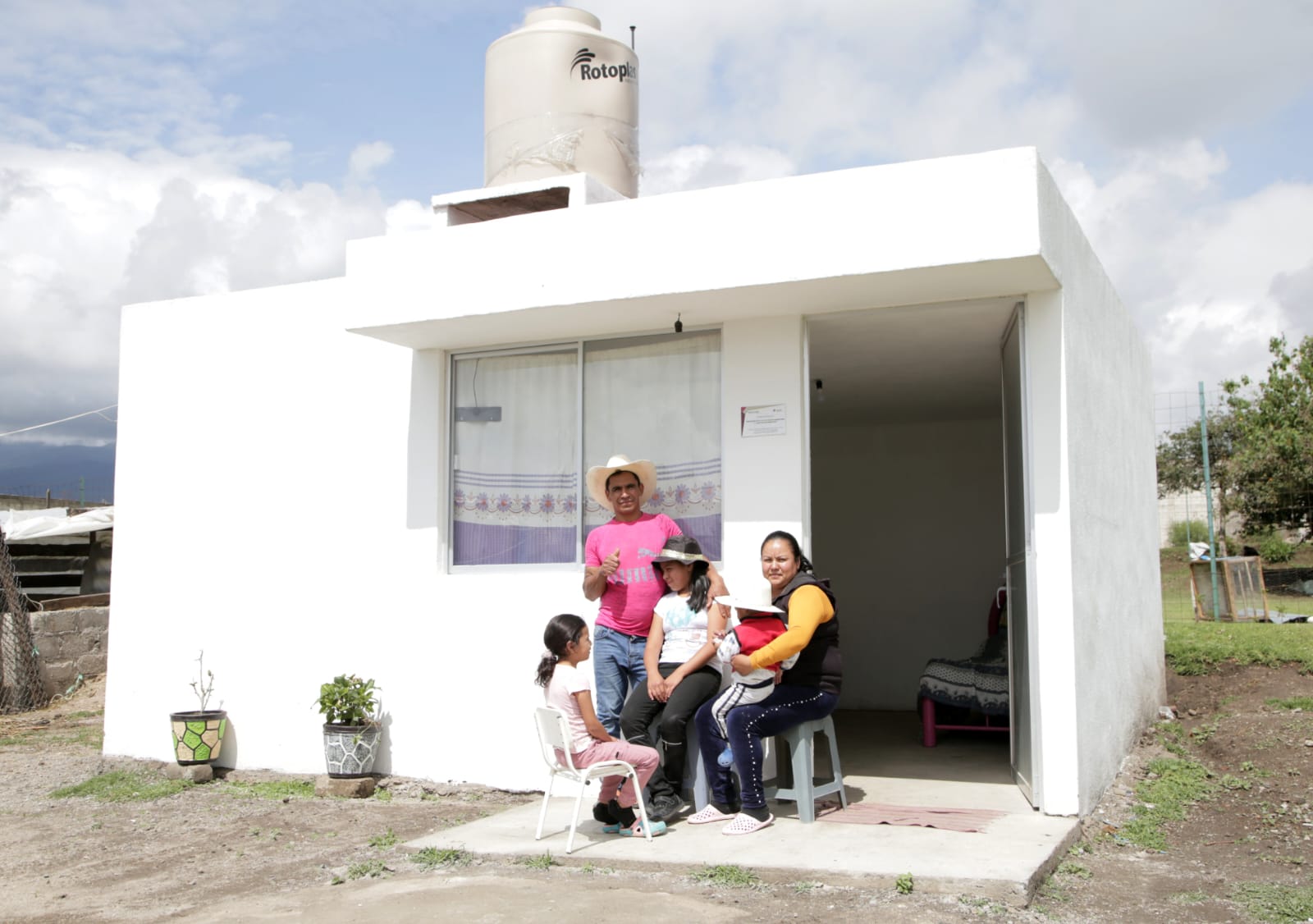 Ejecuta Bienestar programa Cuarto Dormitorio en Tlahuapan