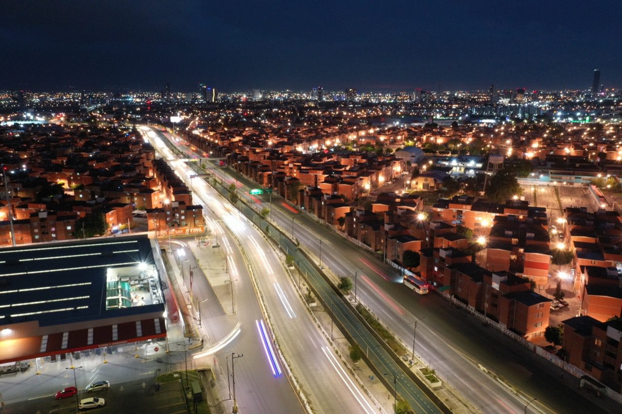 FOTOS Así quedó la iluminación en el Periférico Ecológico