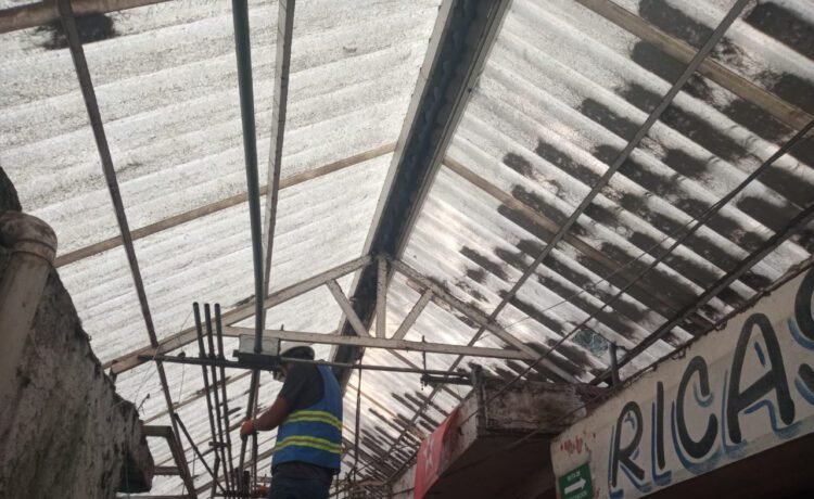 Remodelación del mercado Amalucan ya está en marcha