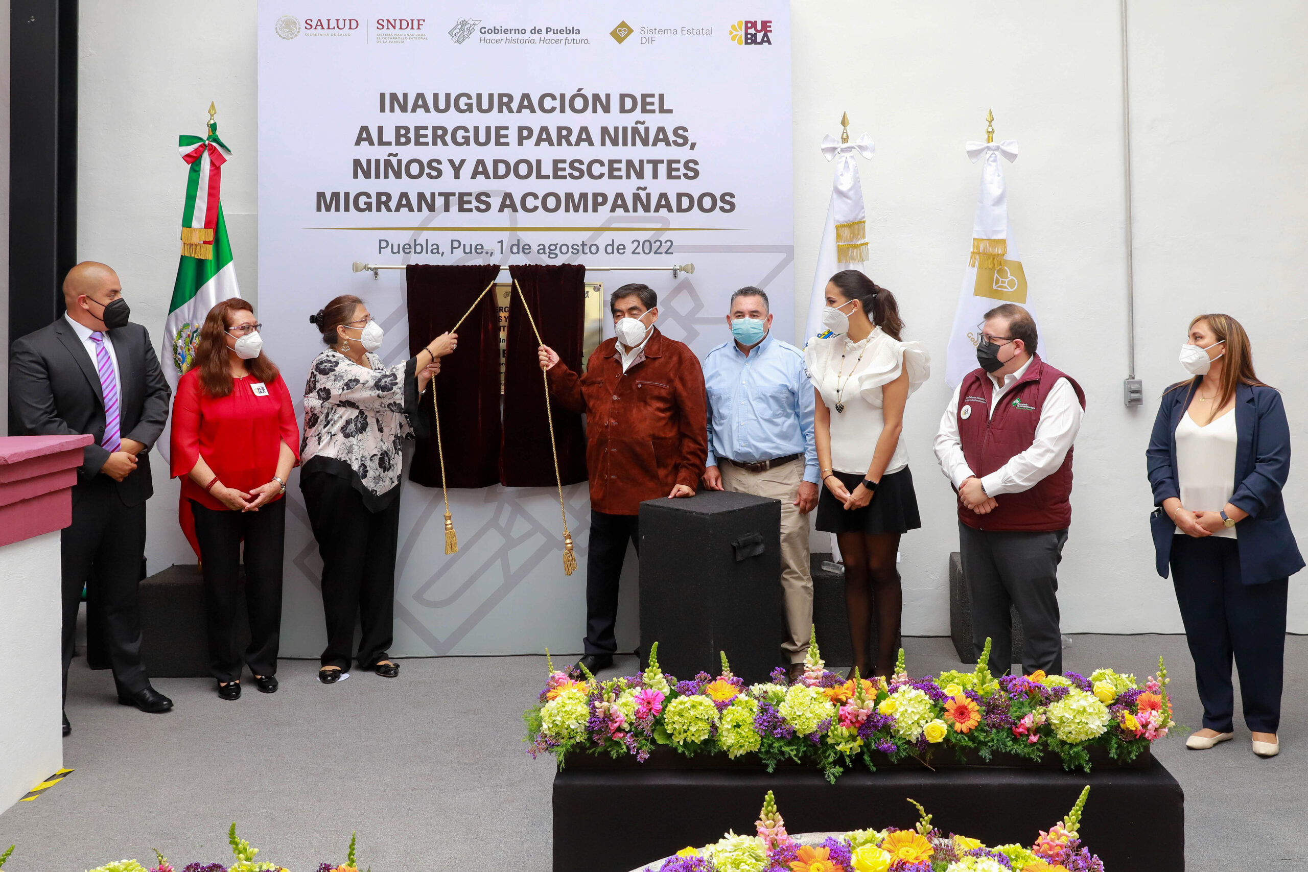 Refrenda Gobierno de Puebla solidaridad con grupos vulnerables, inaugura Albergue para Menores Migrantes Acompañados