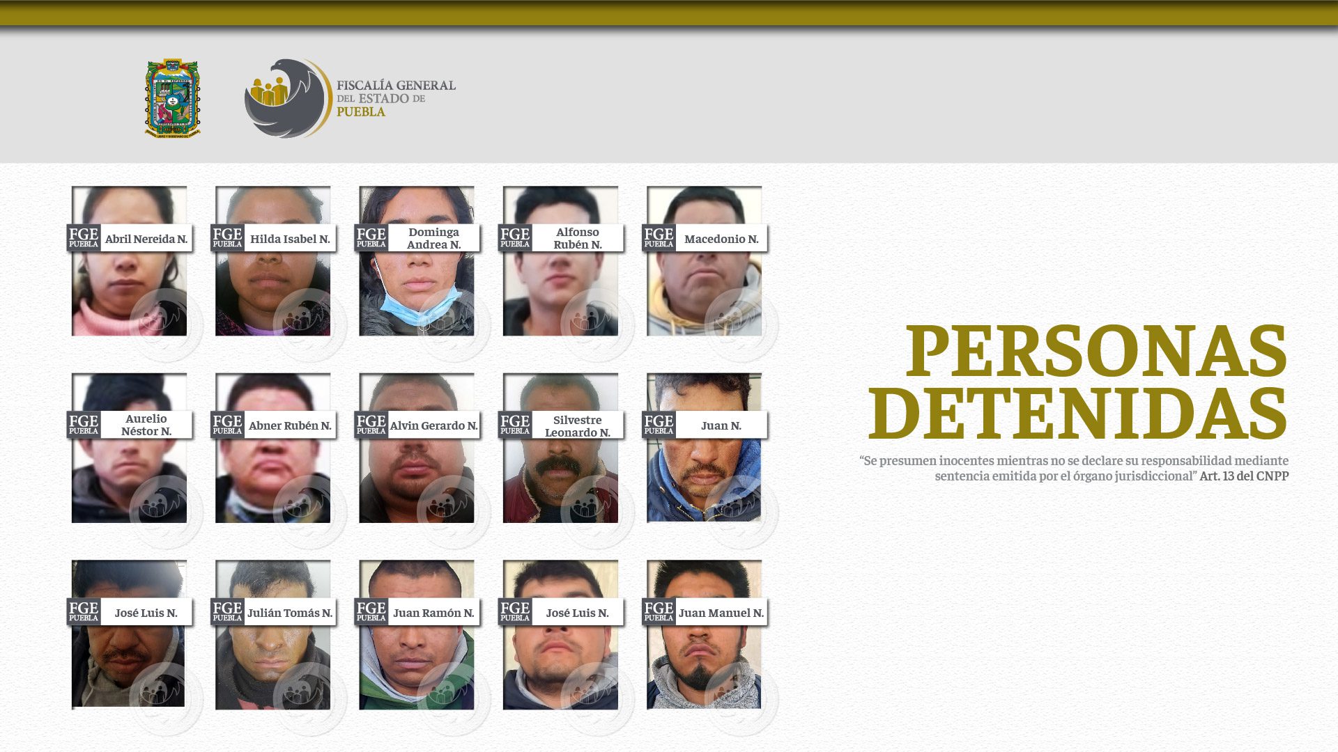 Cumple FGE con órdenes de cateo en Palmar de Bravo