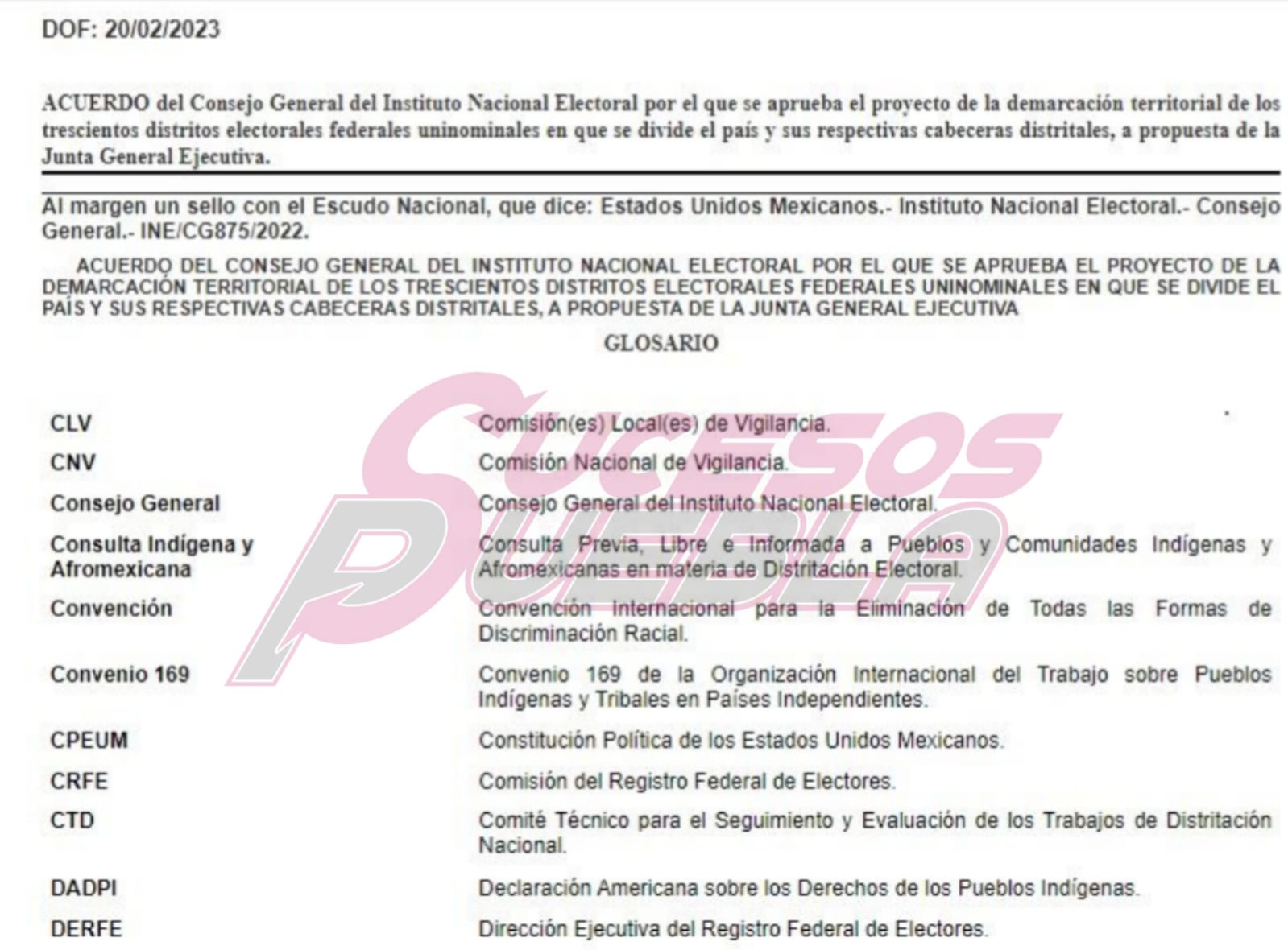 Puebla pasa a 16 distritos electorales federales