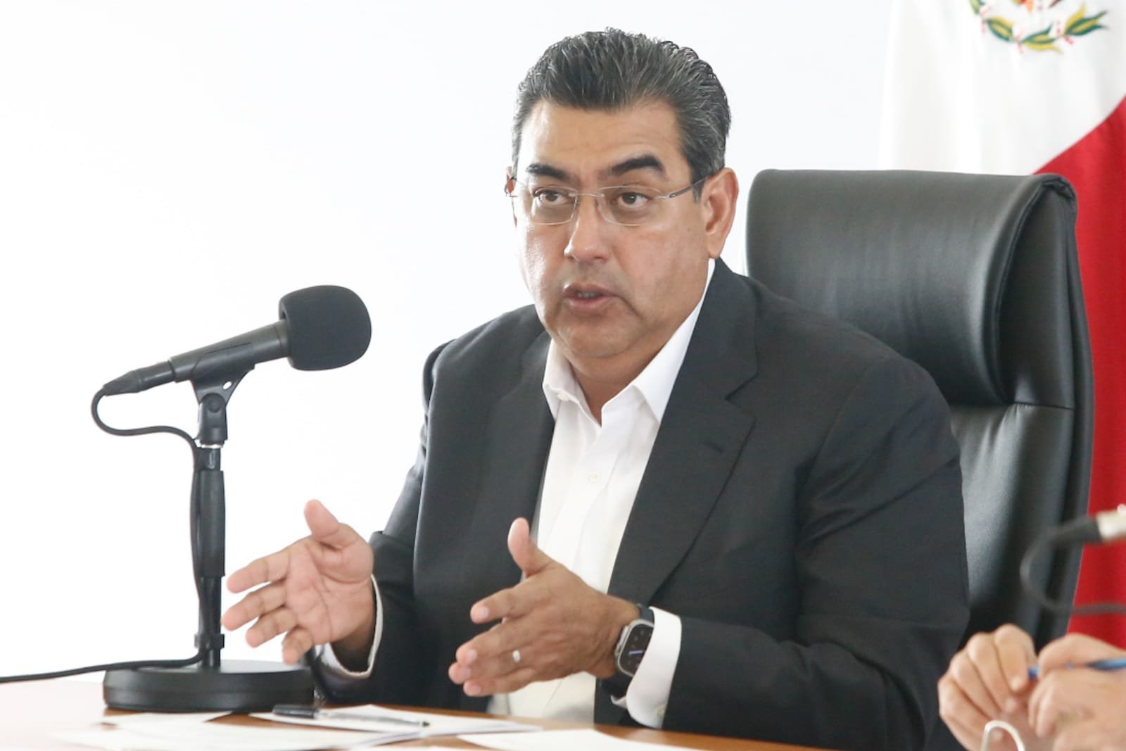 En vivo conferencia de prensa Sergio Salomón