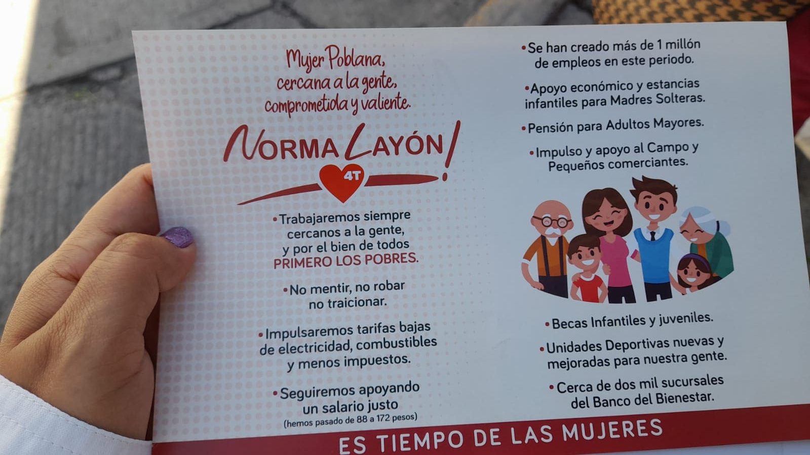 Texmelucan se cae a pedazos y Norma Layón comiendo carnitas en Puebla