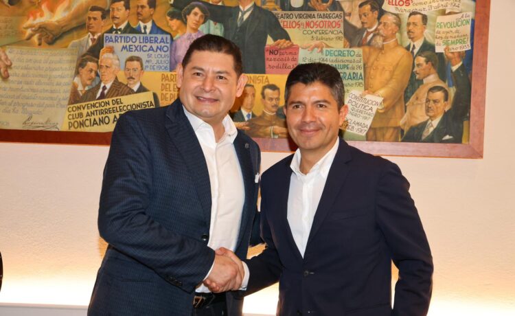 Reunión con Eduardo Rivera es ajena a renovación del PAN Armenta