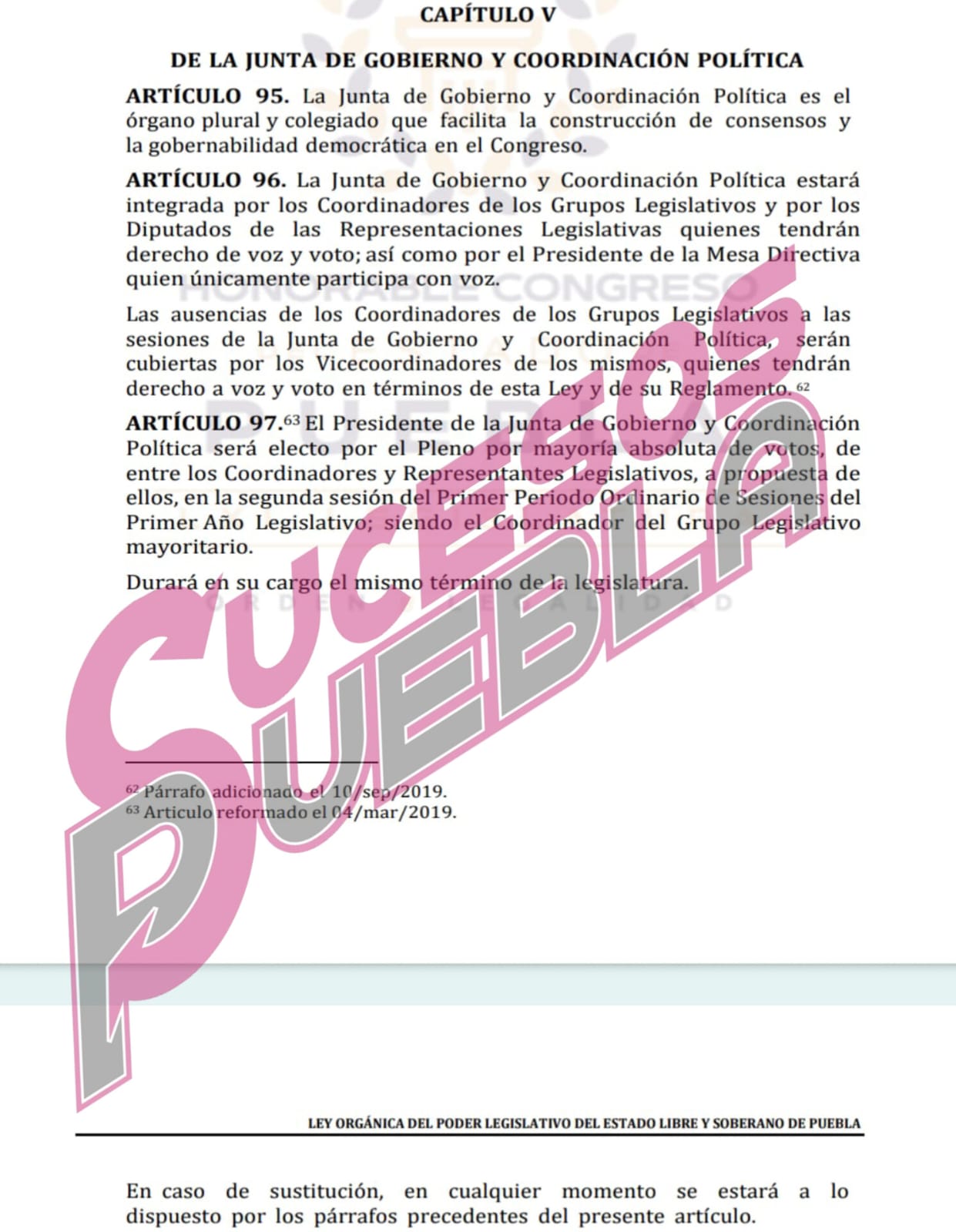 Laura Artemisa García, su llegada a la Junta de Gobierno en el Congreso de Puebla