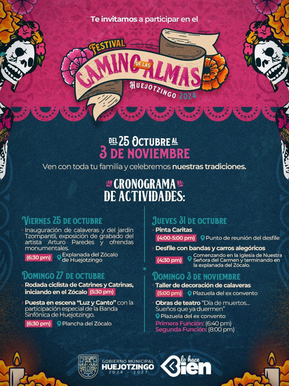 Roberto Solís anuncia el Festival Camino de las Almas 2024