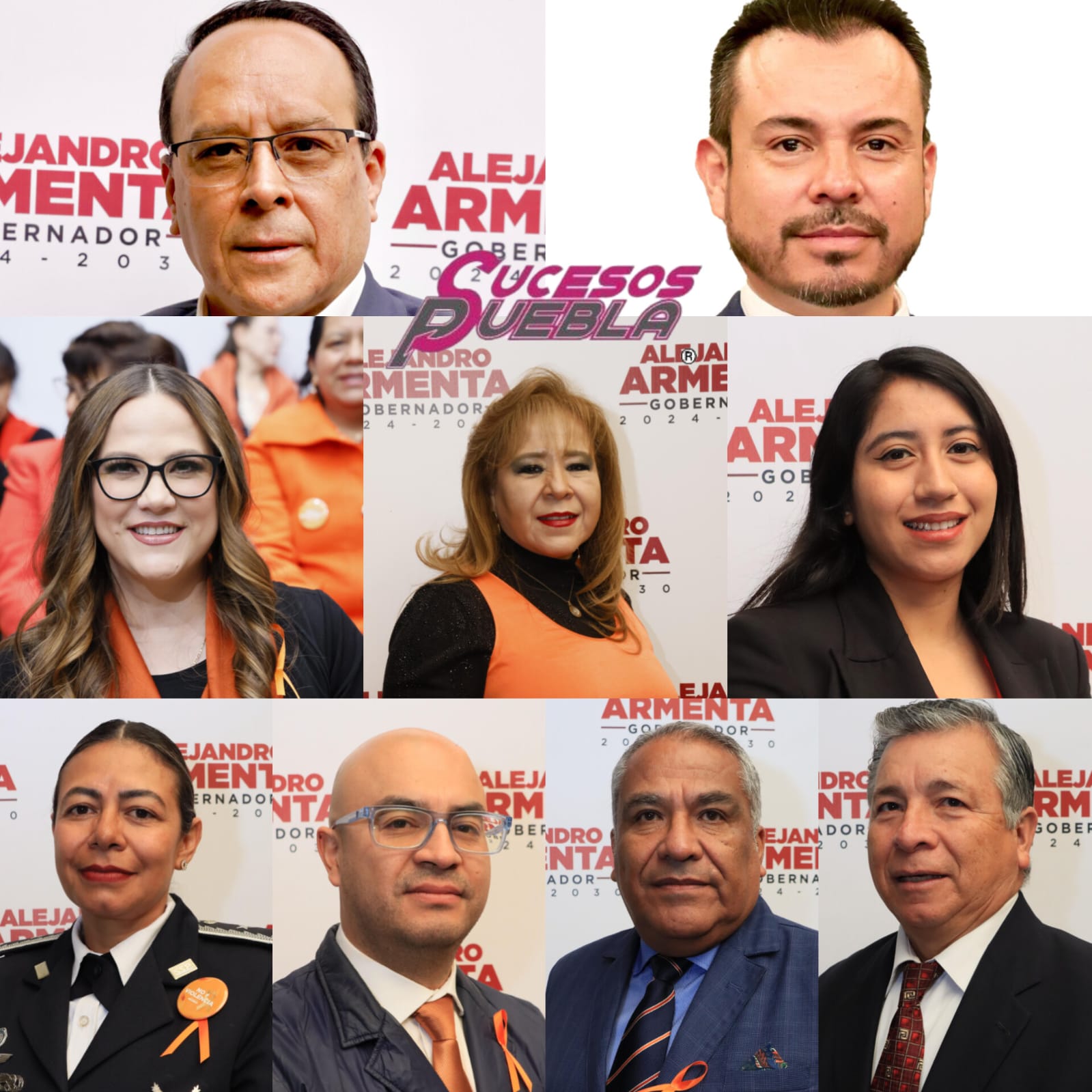 Alejandro Armenta, fortalece estructura gubernamental con nuevos nombramientos