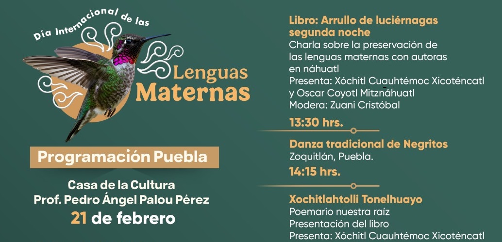 Con actividades gratuitas Secretaría de Arte y Cultura conmemora el Día de las Lenguas Maternas