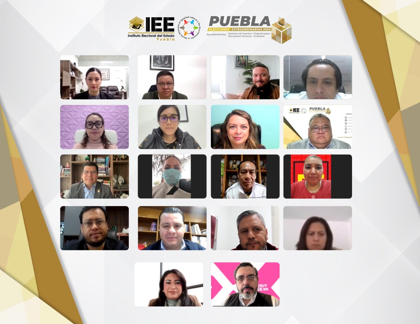 IEE aprueba plataformas electorales presentadas por partidos políticos y apertura de registro de candidaturas para el Proceso Electoral Local Extraordinario 2025