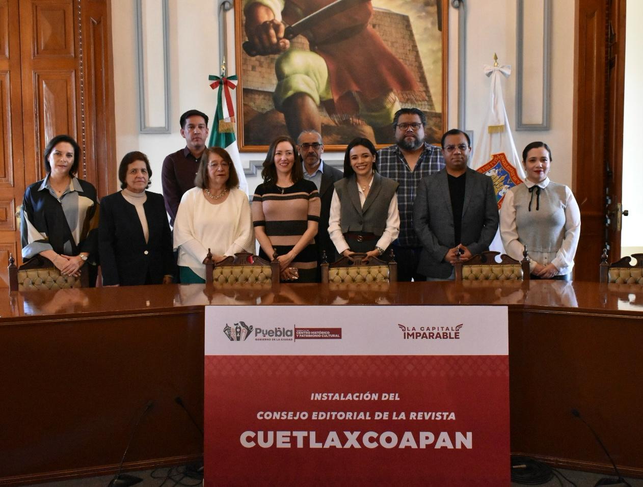 Instala Gobierno de la Ciudad Consejo Editorial para la Revista Cuetlaxcoapan