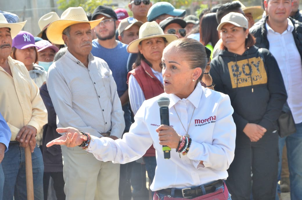 Olga Romero impulsa la faena comunitaria en Puebla junto al gobernador, Alejandro Armenta