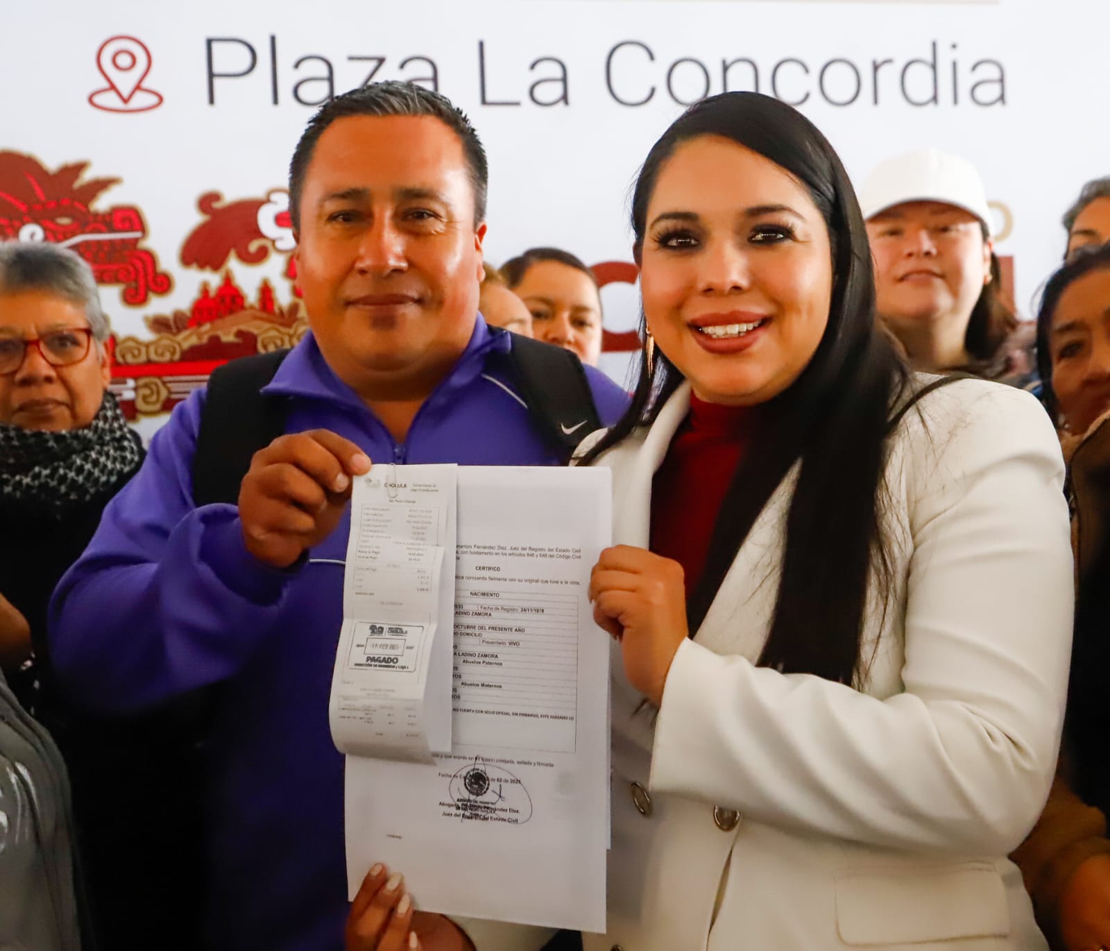 Tonantzin Fernández y su gabinete  atendieron a cientos de cholultecas en el «Día Ciudadano»
