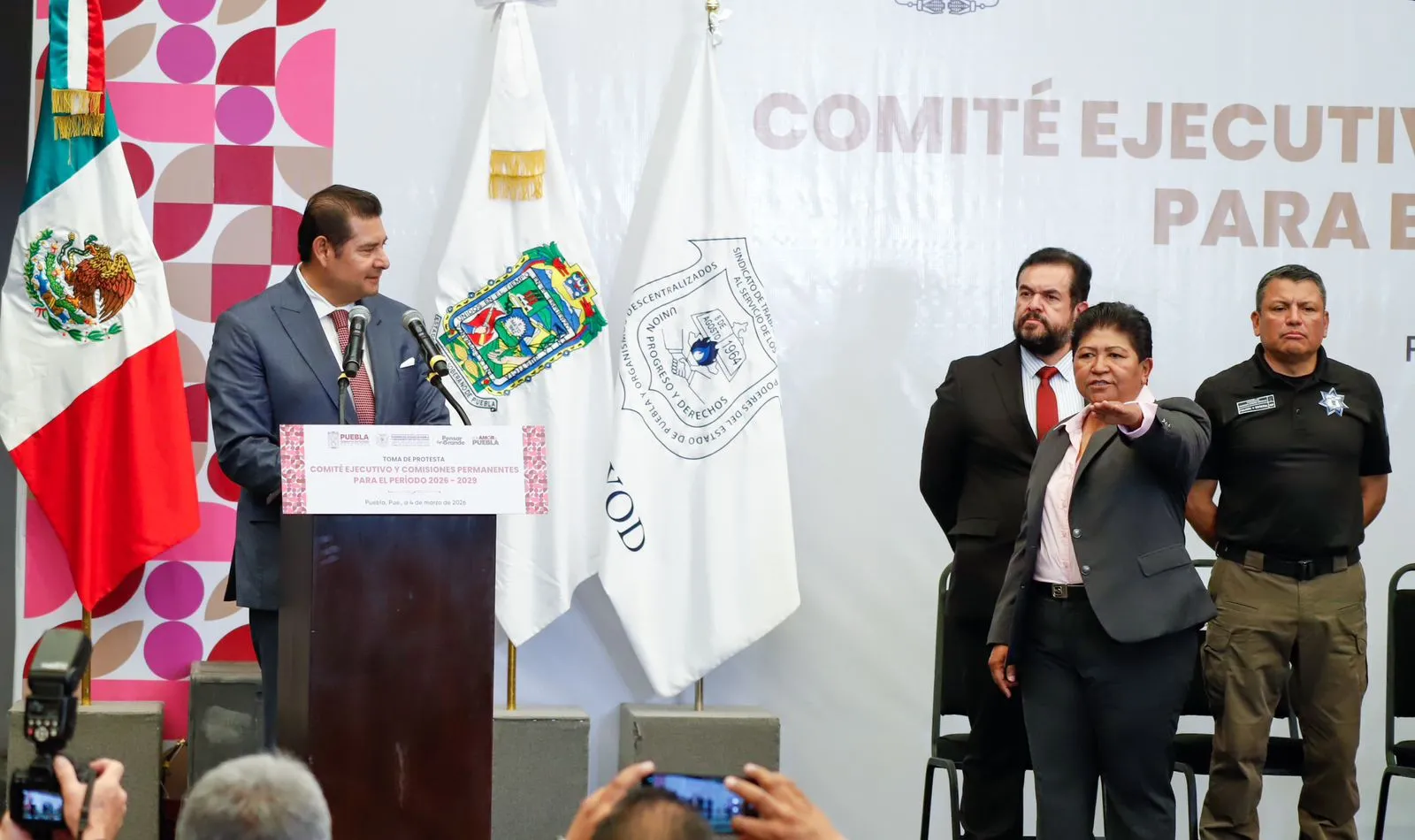 Gobierno estatal y sindicato de burócratas garantiza derechos laborales con trabajo colaborativo