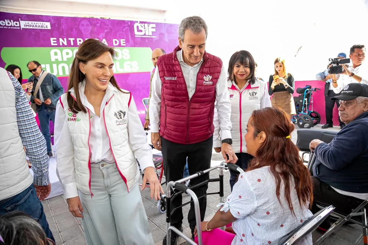 Priorizan Pepe Chedraui y MariElise Budib el bienestar de grupos prioritarios con la entrega de aparatos funcionales