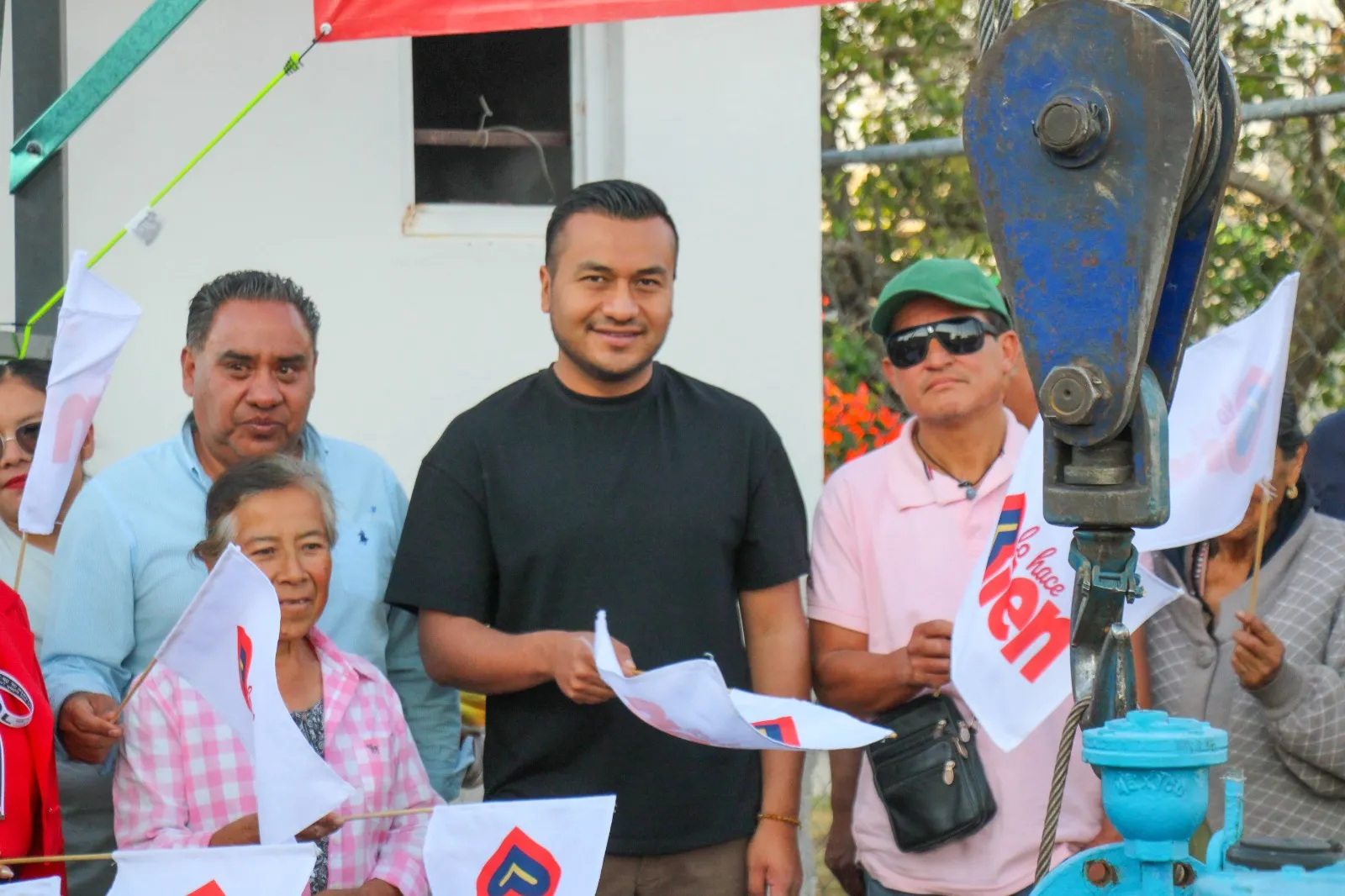 Roberto Solís inicia Plan Hídrico 2026 en Huejotzingo; comienzan trabajos de rehabilitación en el pozo “El Pirul”.