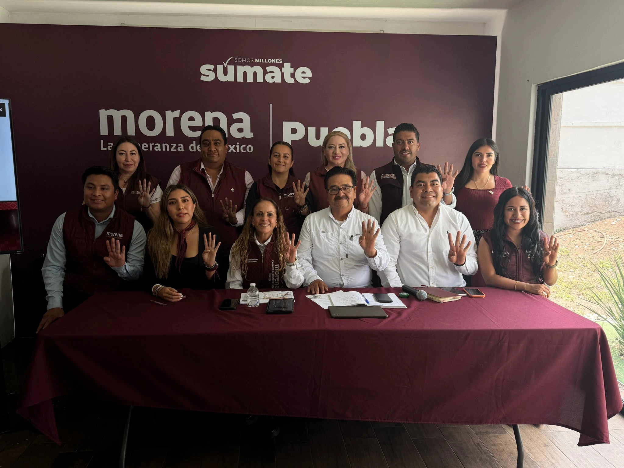 Concluye afiliación de Morena Puebla con más de 700 mil registros