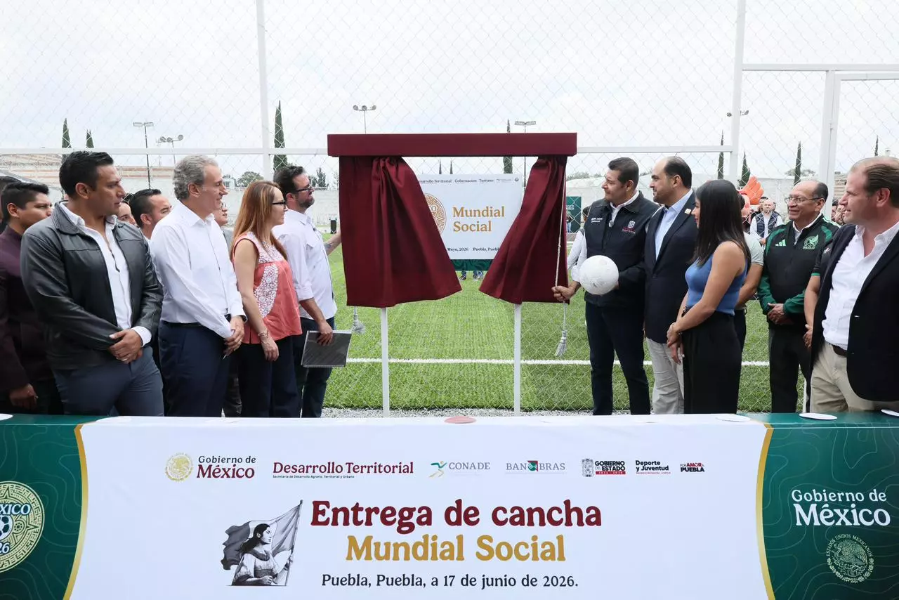 Consolidan gobierno federal y estatal espacios deportivos como motor de bienestar