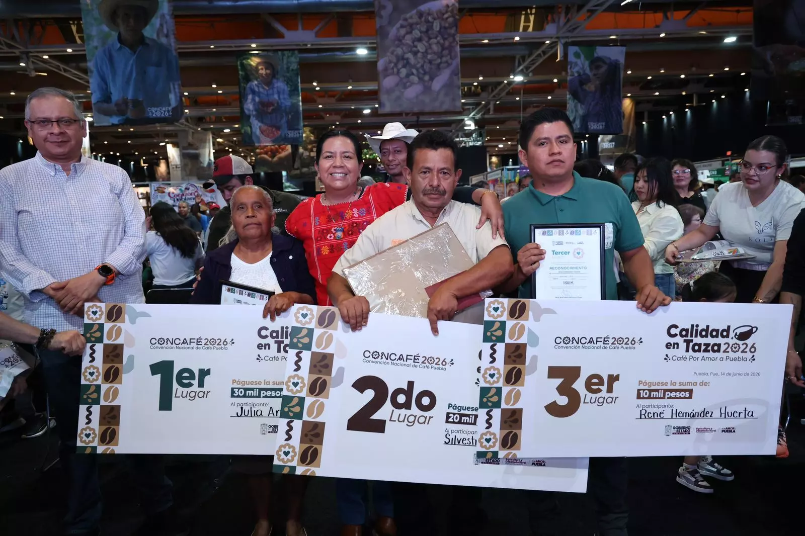 Gobierno estatal consolida la CONCAFÉ 2026 como referente nacional de apoyo a productores