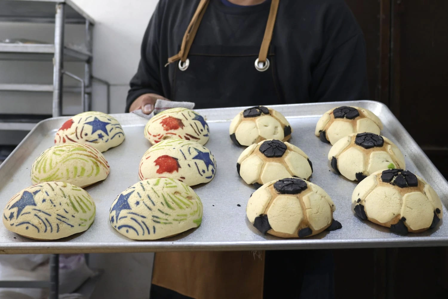 Panadería poblana crea conchas temáticas inspiradas en el Mundial