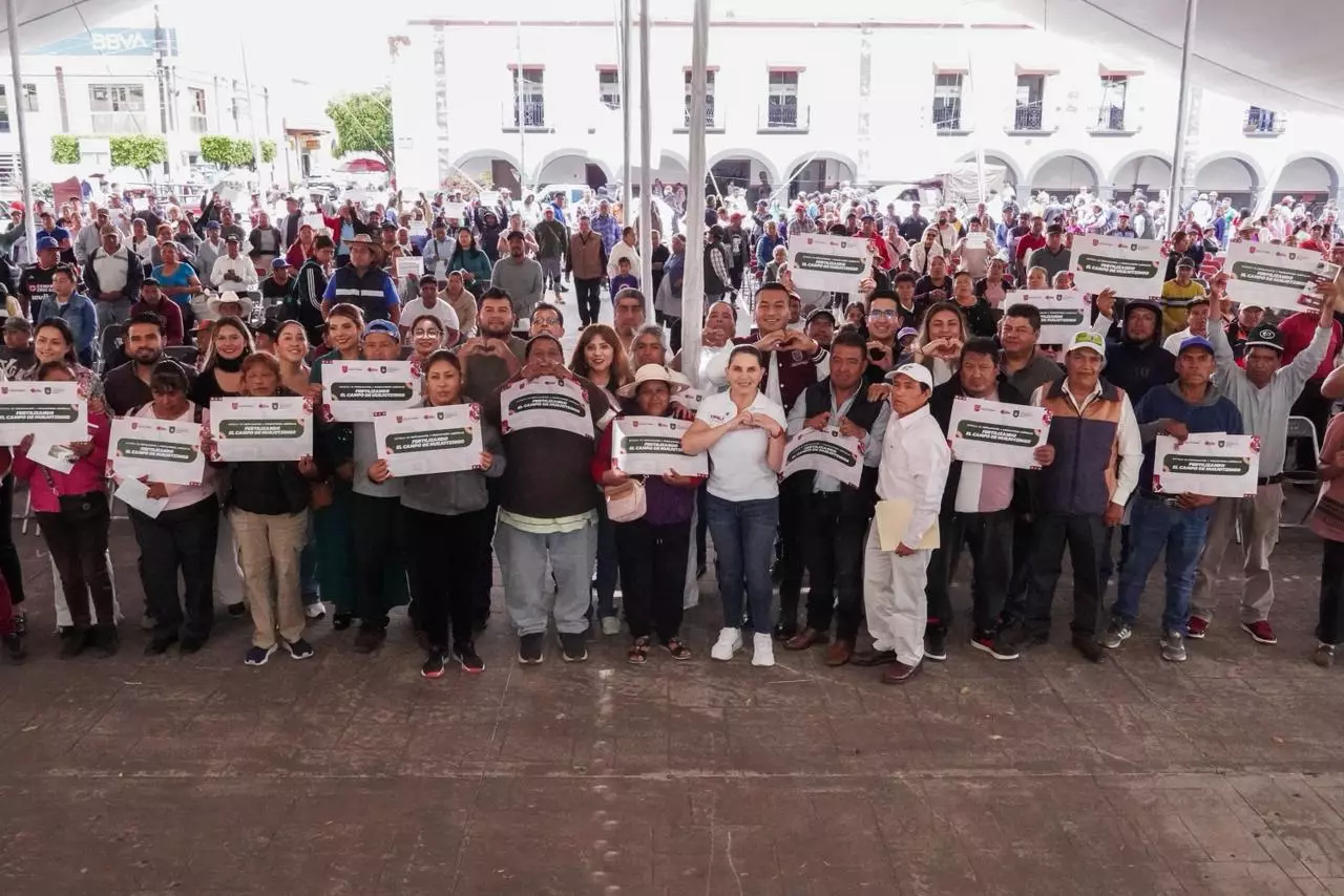 Roberto Solís arranca segundo año del programa “Fertilizando el Campo de Huejotzingo”; beneficiará a más de 2 mil productores