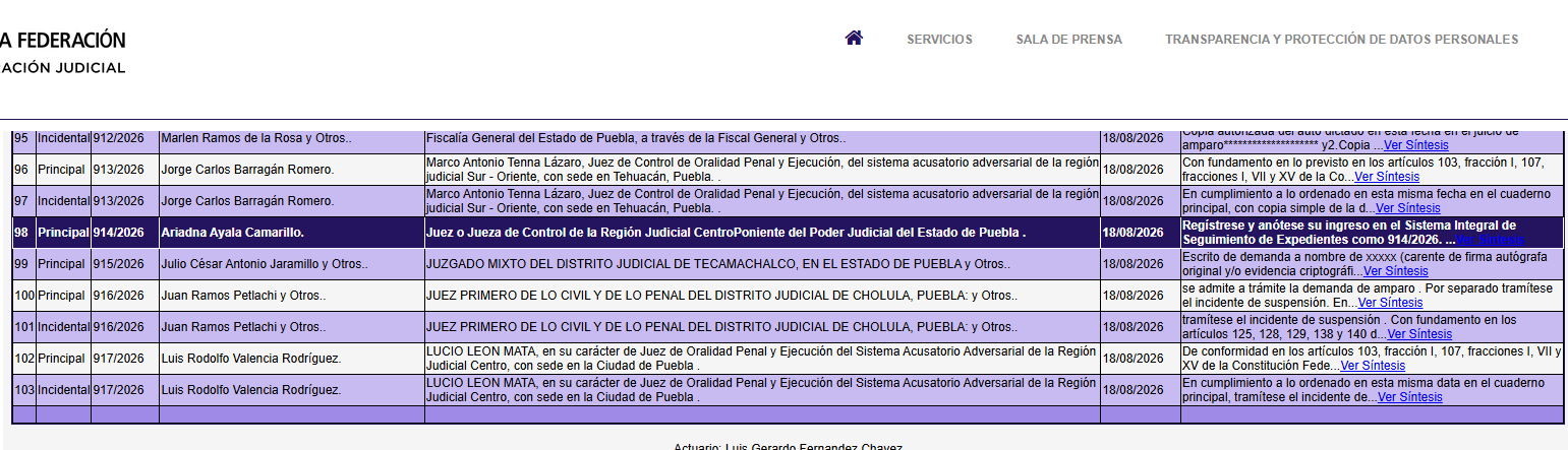 Ariadna Ayala promueve amparo tras captura de su exsecretario de Seguridad